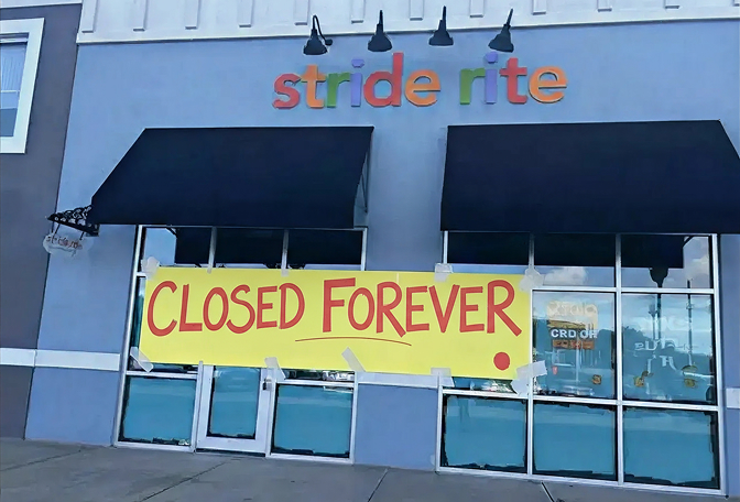 Stride Rite Bids Farewell to Clifton Park