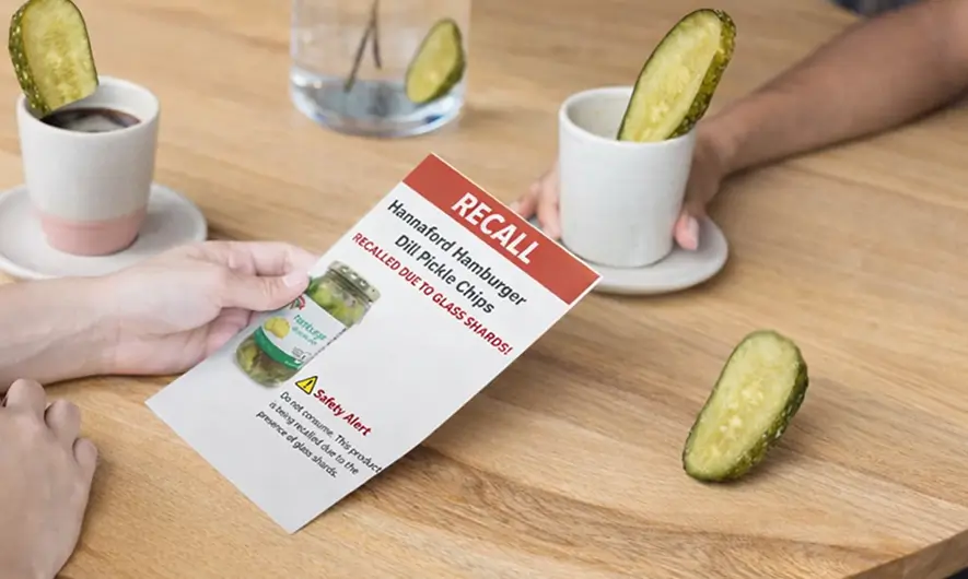 Recall Pickle Hannaford