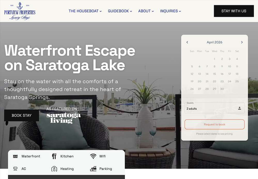 Airbnb Vrbo Web Design