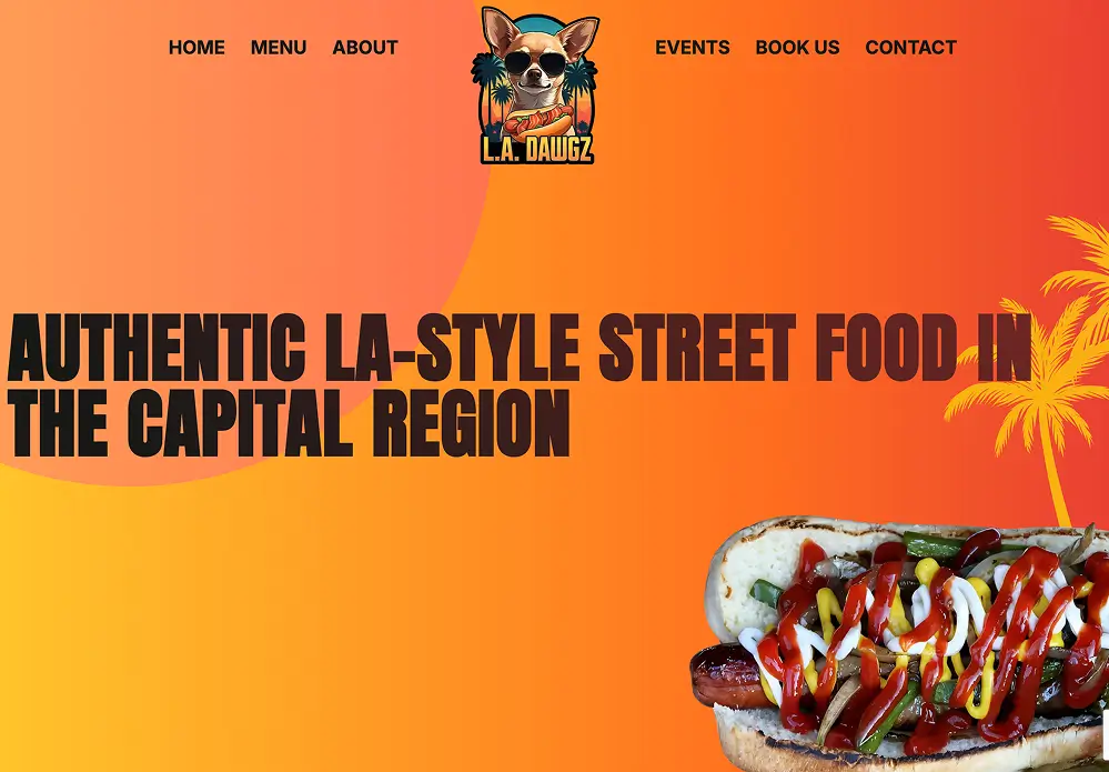 Food Truck Web Design Development