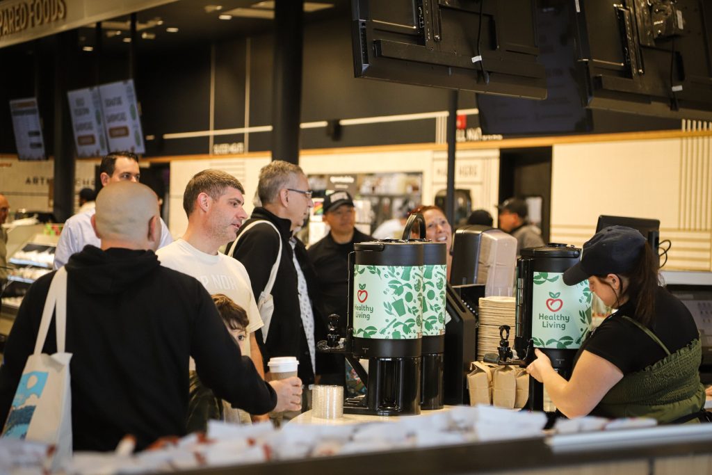 healthy living market clifton park coffee bar customers